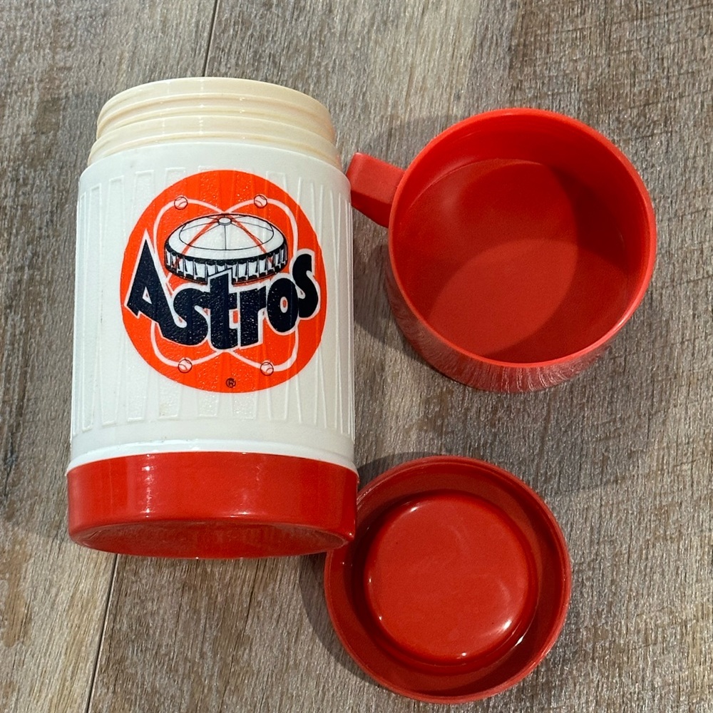 Vintage Astros‎ Astrodome Thermos Cups Mug Oscar Mayer